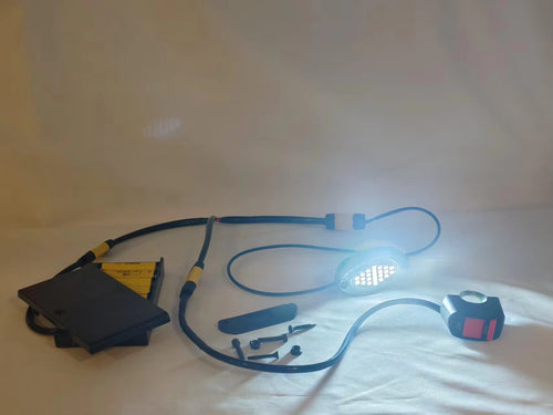 Portable LED Utility Light Kit with Battery Pack & Switch