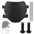 USTPO Front Number Plate Compatible for Ridstar Q20/Tutti Soleil/Surron Light Bee/Talaria X3/Sting MX3/MX4/E-Ride Pro/Macfox X1/X1S/X7/Super 73 Bike Plate with Handlebar Grip - Direct Replacement for Ebike & Electric Dirt Bike